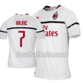 Fußballtrikots AC Mailand Nikola Kalinic 7 Auswärts Trikotsatz 2018-2019